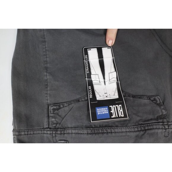 Deadstock Vtg 90s Marithe Francois Girbaud Mens 44x32 Baggy Strap Cargo Pants - Picture 11 of 16